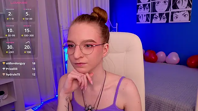 VioletShine online show from 12, 2, 2025