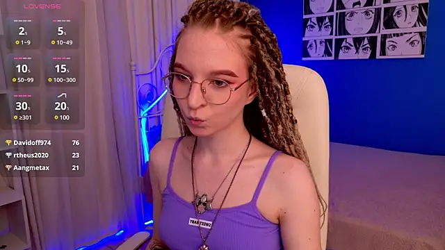 VioletShine online show from 2, 3, 2025