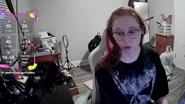 LilyFoxxx online show from 3, 10, 2025