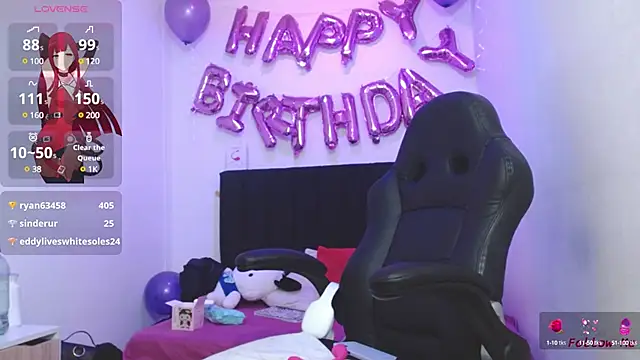 CelesteAyase online show from 15, 3, 2025