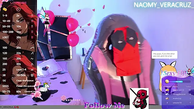 Naomy veracruz  online show from 25, 2, 2025