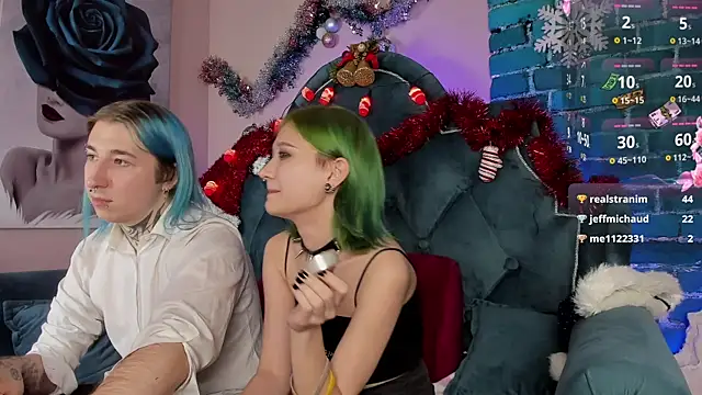 Snapshot of Milten-Trish chatting on 16, 12, 2024 Milten-Trish online show from 16, 12, 2024