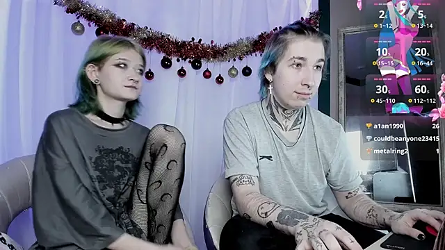 Snapshot of Milten-Trish chatting on 26, 12, 2024 Milten-Trish online show from 26, 12, 2024