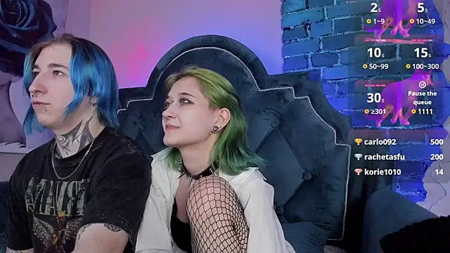 Snapshot of Milten-Trish chatting on 1, 2, 2025 Milten-Trish online show from 1, 2, 2025