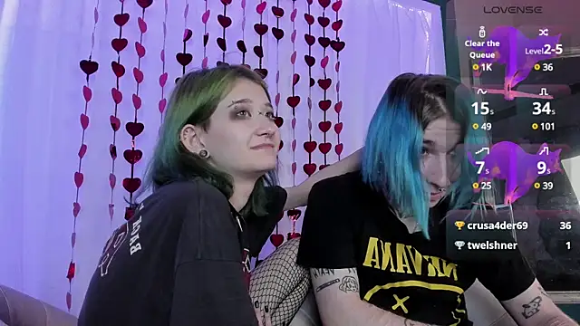 Snapshot of Milten-Trish chatting on 15, 2, 2025 Milten-Trish online show from 15, 2, 2025