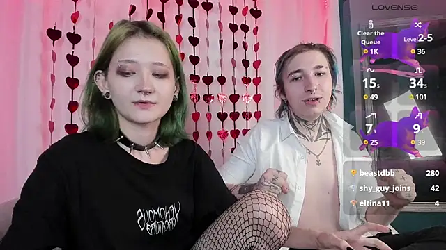 Snapshot of Milten-Trish chatting on 18, 2, 2025 Milten-Trish online show from 18, 2, 2025