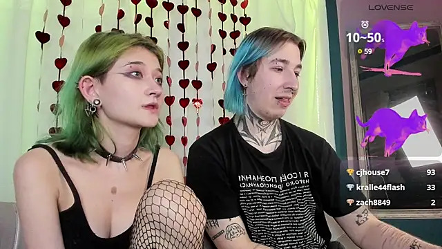 Snapshot of Milten-Trish chatting on 23, 2, 2025 Milten-Trish online show from 23, 2, 2025