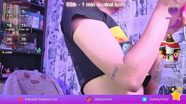 Snapshot of NickiYoung chatting on 7, 3, 2026 NickiYoung online show from 7, 3, 2026
