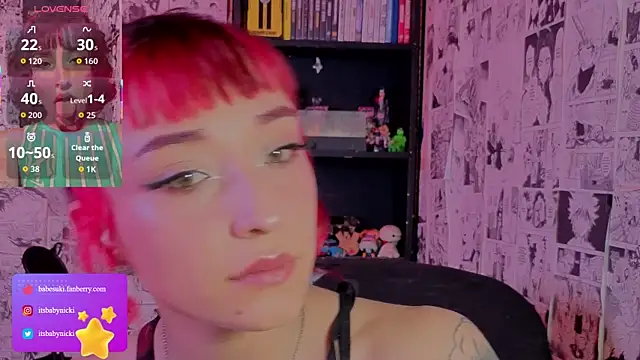 Snapshot of NickiYoung chatting on 31, 3, 2026 NickiYoung online show from 31, 3, 2026