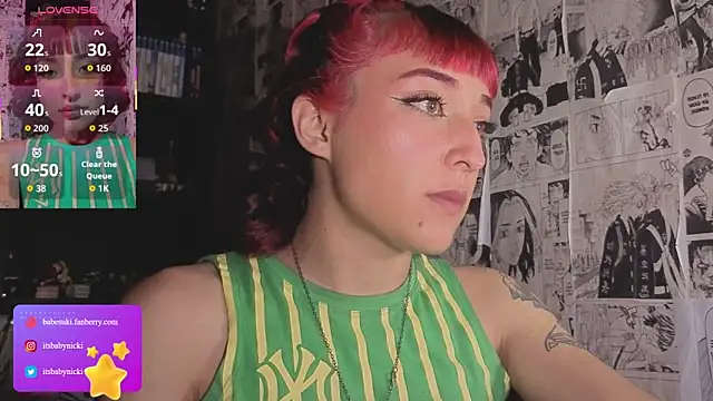Snapshot of NickiYoung chatting on 9, 4, 2026 NickiYoung online show from 9, 4, 2026