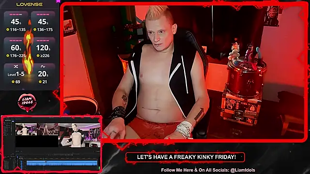 Snapshot of LiamIdols chatting on 20, 1, 2025 LiamIdols online show from 20, 1, 2025