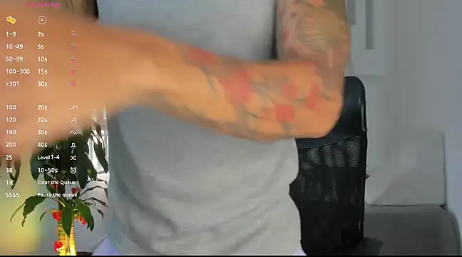 Snapshot of tattokoi chatting on 5, 3, 2025 tattokoi online show from 5, 3, 2025