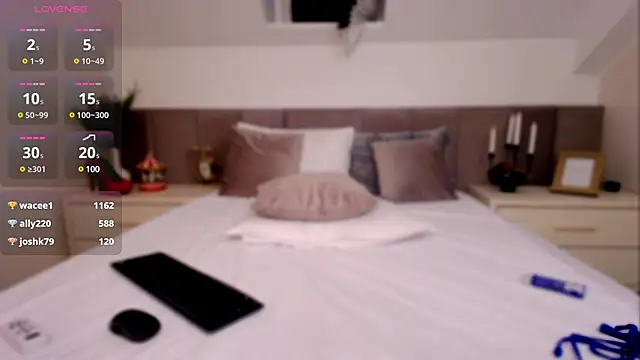 EllaWhiteX online show from 20, 1, 2025