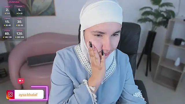 Ayha khalaf online show from 26, 10, 2025