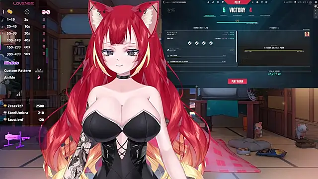 LewdKira VT online show from 26, 2, 2025