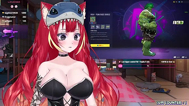 LewdKira VT online show from 9, 3, 2025