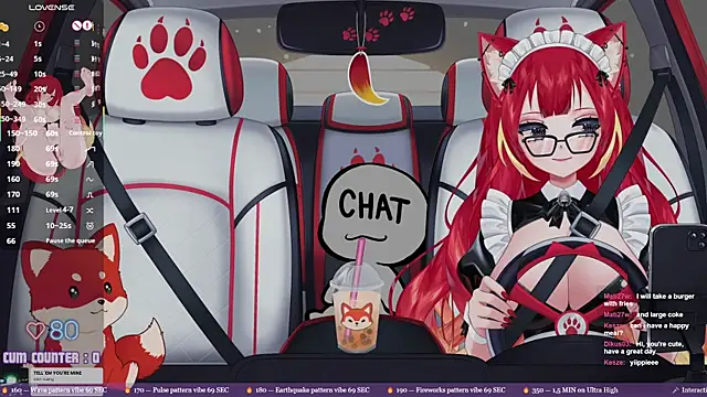 LewdKira VT online show from 15, 4, 2026