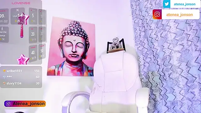 Snapshot of Atenea_jonson chatting on 26, 6, 2026 Atenea jonson online show from 26, 6, 2026