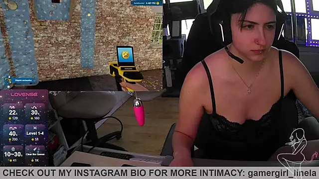 Gamergirl-Linela online show from 18, 12, 2025