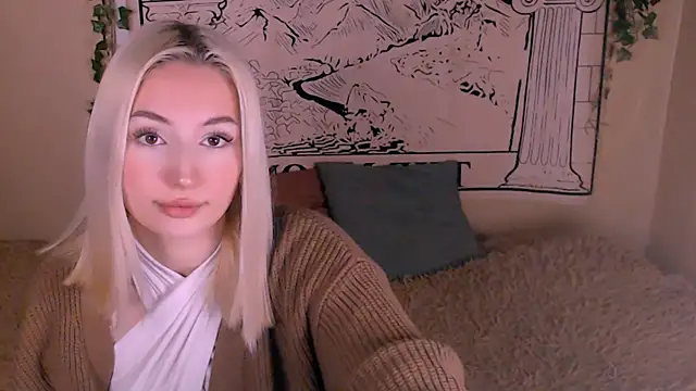 beauty blonde online show from 18, 3, 2025