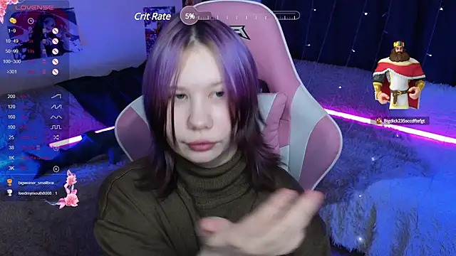 Little kitsune1707 online show from 19, 2, 2025