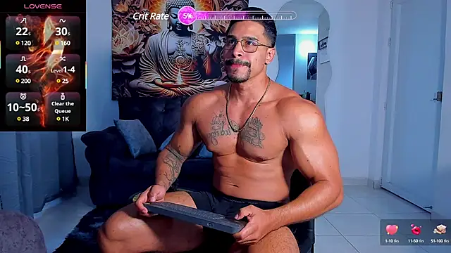 Snapshot of Valentino_Dosantos_ chatting on 19, 3, 2025 Valentino Dosantos online show from 19, 3, 2025