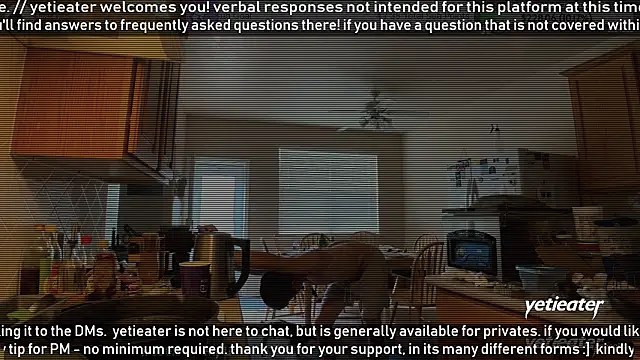 Snapshot of yetieater chatting on 5, 3, 2026 yetieater online show from 5, 3, 2026