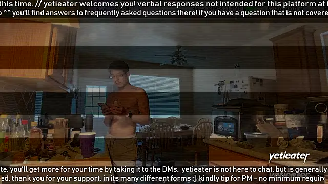 Snapshot of yetieater chatting on 9, 3, 2026 yetieater online show from 9, 3, 2026