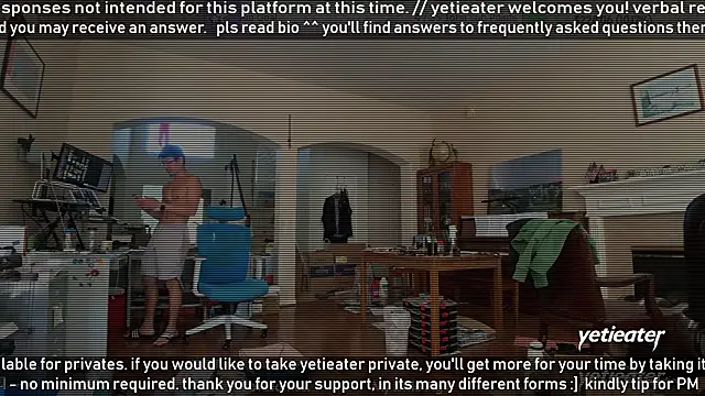 Snapshot of yetieater chatting on 18, 3, 2026 yetieater online show from 18, 3, 2026