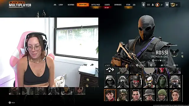 SpaceCowWhore online show from 13, 10, 2025