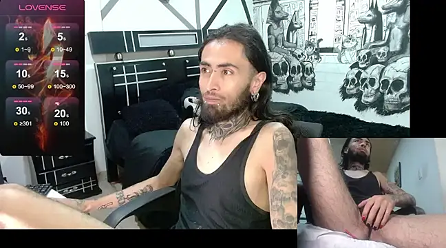 Snapshot of _daamonrock_ chatting on 12, 3, 2025  daamonrock  online show from 12, 3, 2025