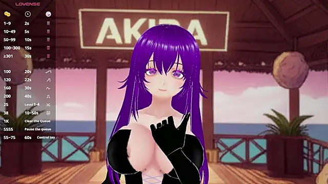 AkiraVixent online show from 17, 9, 2025