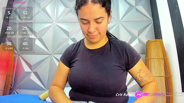 Snapshot of GreciaFox1 chatting on 8, 10, 2025 GreciaFox1 online show from 8, 10, 2025