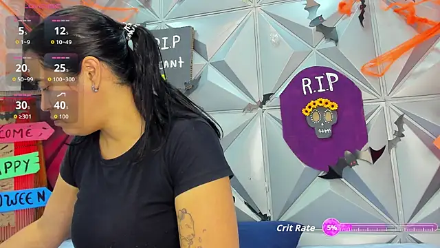 Snapshot of GreciaFox1 chatting on 22, 10, 2025 GreciaFox1 online show from 22, 10, 2025