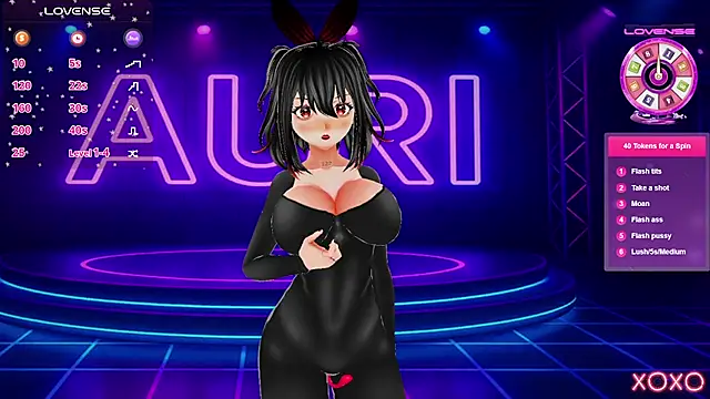 Auri Hikaru online show from 12, 9, 2025