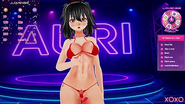 Auri Hikaru online show from 12, 11, 2025