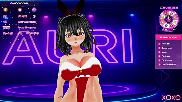 Auri Hikaru online show from 3, 12, 2025