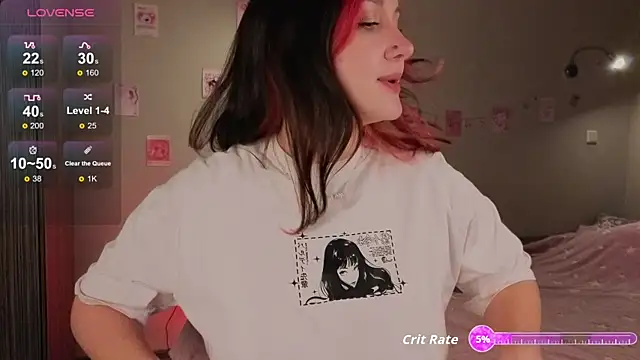 Snapshot of CrystalBlaze_ chatting on 8, 9, 2025 CrystalBlaze online show from 8, 9, 2025