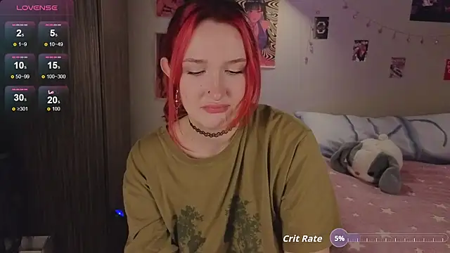 Snapshot of CrystalBlaze_ chatting on 19, 10, 2025 CrystalBlaze online show from 19, 10, 2025