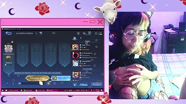 Snapshot of YukiRam chatting on 13, 10, 2025 YukiRam online show from 13, 10, 2025