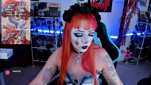 Snapshot of Makii_33 chatting on 4, 10, 2025 Makii 33 online show from 4, 10, 2025