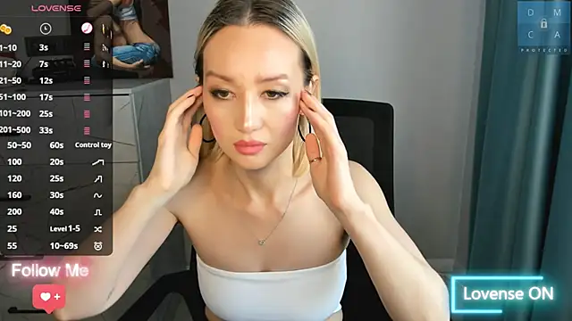 MinaDiamondd online show from 26, 10, 2025