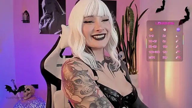 Snapshot of VelvetVampiree chatting on 3, 12, 2025 VelvetVampiree online show from 3, 12, 2025