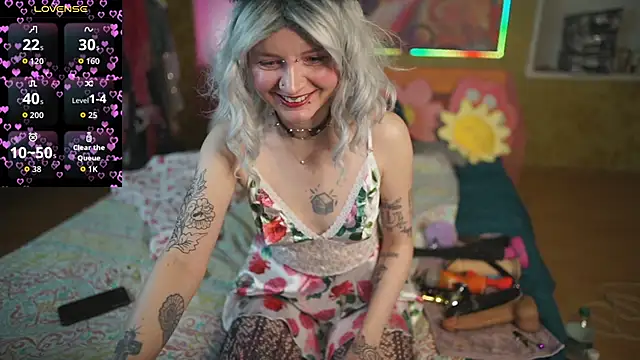 Dia Angel online show from 12, 2, 2026