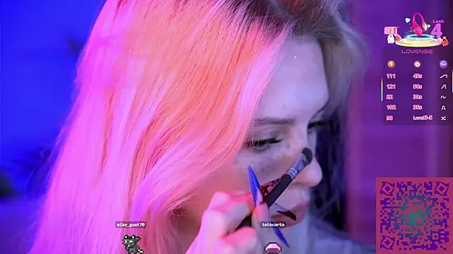 Snapshot of Nelly_Carroll chatting on 22, 9, 2025 Nelly Carroll online show from 22, 9, 2025