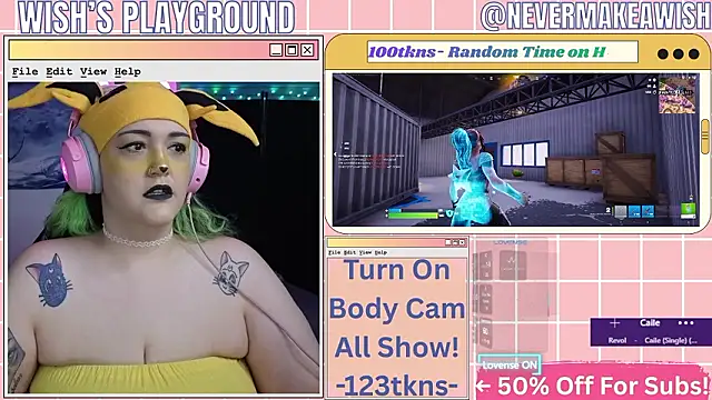 nevermakeawish online show from 17, 2, 2026