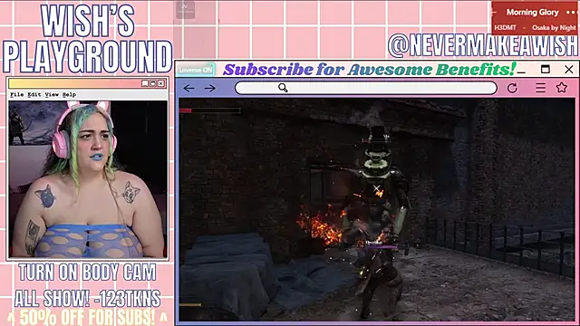 nevermakeawish online show from 28, 2, 2026