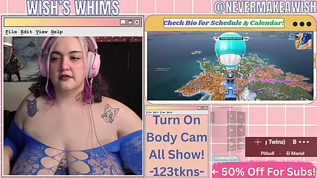 Snapshot of nevermakeawish chatting on 27, 6, 2026 nevermakeawish online show from 27, 6, 2026