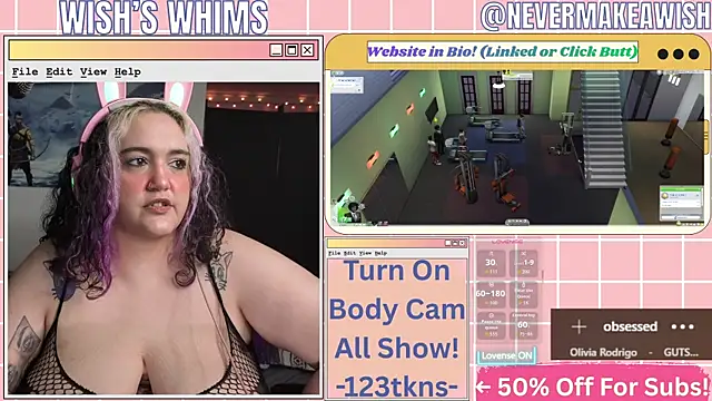Snapshot of nevermakeawish chatting on 18, 7, 2026 nevermakeawish online show from 18, 7, 2026