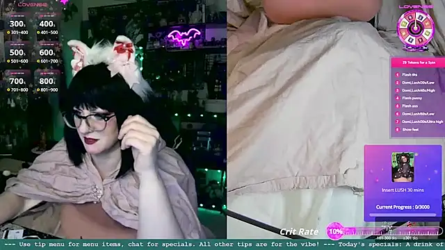 LadyMarzanna online show from 9, 11, 2025